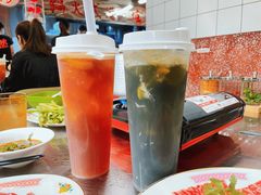 手打柠檬茶（绿）-燃计沙茶皇·香港沙茶火锅(人广旗舰店)