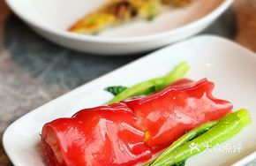 Stuffed Rice Noodle with Sea Bass
