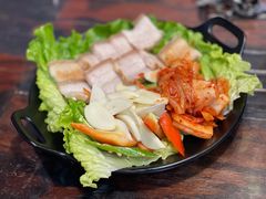 朝鲜族五花肉包饭-韩一馆(吉大店)