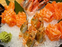 三文鱼刺身-赤坂亭·M9和牛烧肉·铁板烧·日料398放题(长泰广场店)