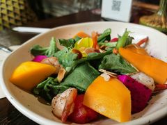 鲜虾芒果冰菜沙拉-碧桃小馆·民国宅院(西湖大道店)