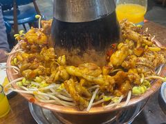 -超越炭火牛蛙火锅鸡(河东店)