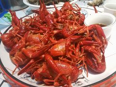 油爆虾-庞家烧烤客栈(炮台山店)