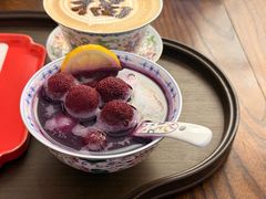 荔枝杨梅汤-萬春金福下午茶(故宫店)