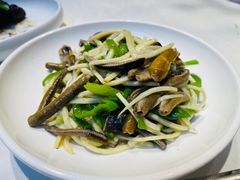 茭白炒鳝丝-玫瑰厅上海菜(兴国路店)