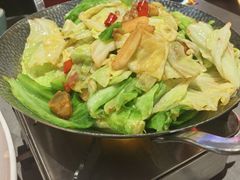 干锅油渣包菜-四川饭店(城乡购物中心店)
