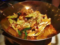 香锅花菜-绿茶餐厅(深南广场万科店)