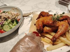奥尔良烤鸡配薯条-卡朋西餐(乐峰广场店)