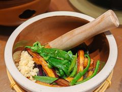 擂辣椒皮蛋-湘阁里辣(南岭购物广场店)