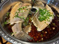 清蒸鱸魚-三晋老田饸饹面(中大街店)