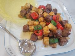 烧汁菌皇雪花牛肉粒-螺涌海鲜酒楼(增槎路店)