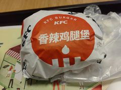 香辣鸡腿堡-肯德基(堤口店)