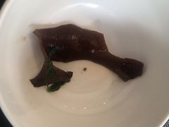 水煮牛肉里的地耳-和平饭店