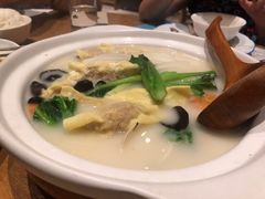 蛋饺时蔬海鲜煲-宁波柏悦酒店·钱湖渔港