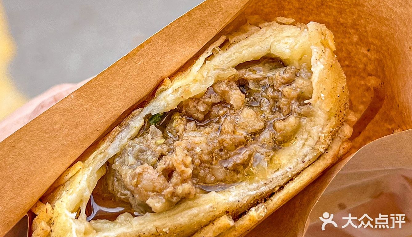 江门也有‼️火爆全网的金丝牛肉饼，爆多汁‼️