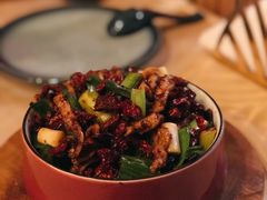 宫爆板筋-山石榴·贵州菜(丰盛里店)