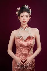 -桃子造型婚纱礼服(凤起广场店)