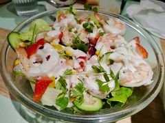 脆甜鲜虾沙拉-幸薈飯堂
