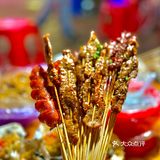 烤生蚝的诱惑味道 逛夜市
