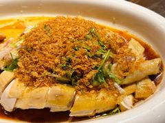 葱油淋爬山骟鸡-广府乡下·饭庄(新港东路店)