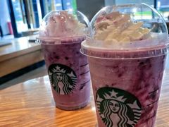 芝士蓝莓啵爆星冰乐-星巴克(广州东圃天银店)