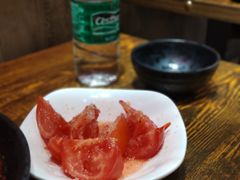 糖拌西红柿-老闵田螺馆·南昌特色小炒(梦时代店)