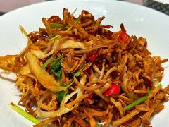 菌菇拌明太鱼-百富源·海鲜辽菜(浑河堡店)
