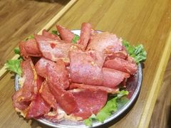 牦牛肉-宏宏无烟石板烧烤