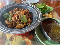 干锅肥肠-一元馅饼店