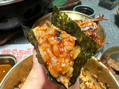 -草家酱蟹炭火烤肉店(珲春南路一店)