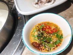 自调蘸料-淘米捞·米汤脆鲩鱼火锅(福田皇岗店)