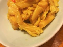 麻油花菜梗-丁记盐蘸牛肉·新杭菜(河东路店)