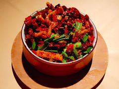 宫爆板筋-山石榴·贵州菜(丰盛里店)