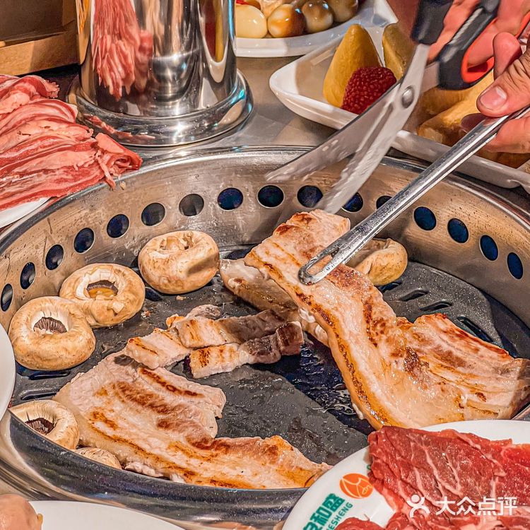 青岛韩式自助烤肉‼️实现烤肉自由