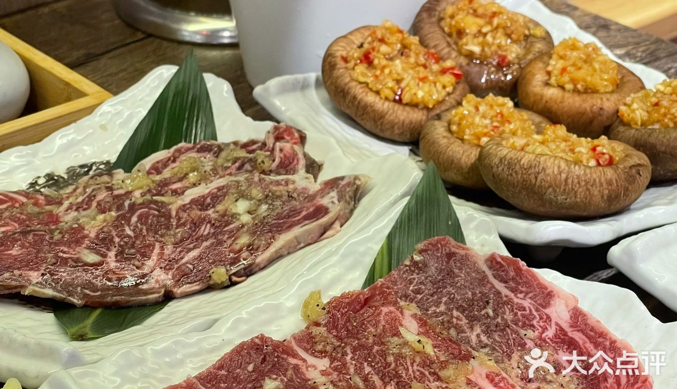 南宁日式烤肉｜M级和牛烤肉嘎嘎香呀！