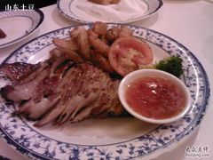 炭烧猪颈肉-澳门茶餐厅