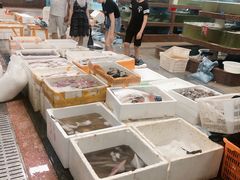自助取餐区-渔人湾码头海鲜市场负二楼