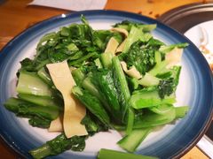 小白菜炒豆皮-九头鸟酒家·湖北菜(航天桥店)