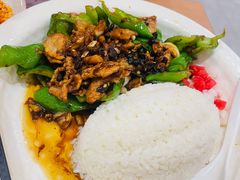 青椒炒肉饭-阳阳中国饭(北京荟聚店)