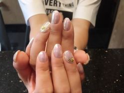 -手牵手美甲