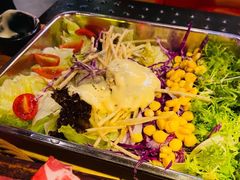 蔬菜沙拉-小牛哈尼韩式水煎肉(万象城店)