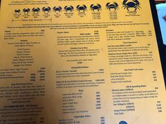 菜单-Ministry of Crab(科伦坡店)