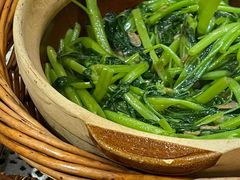 啫啫虾酱空心菜-熠盛粤味(永康路店)