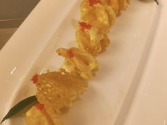 缤纷鲜果芥味脆虾球-正佳广场万豪酒店-粤菜餐厅·点心·海鲜·聚餐