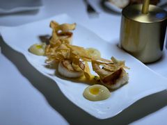 煎深海扇贝配欧洲白萝卜泥-Jean Georges