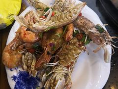 椒盐皮皮虾-九层海鲜塔(市南店)