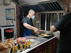 -安工大饼庞家肉饼