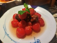 话梅小番茄-绿茶餐厅(松江万达店)