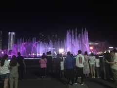 -大连星海广场音乐喷泉