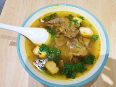 牛肉汤（咖喱）-小杨生煎(湟普汇店)